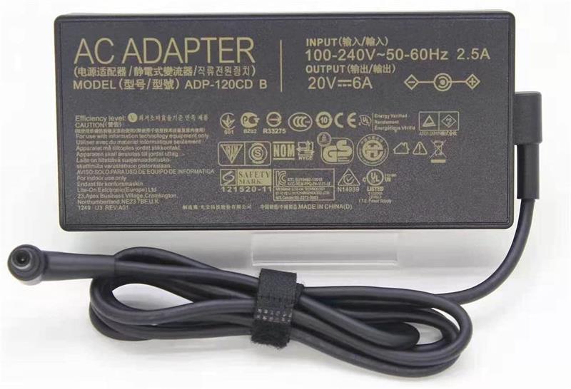 Genuine 120w Asus charger for Asus Zenbook 15 UX534F UX534FT 20V 6A AC  adapter power supply
