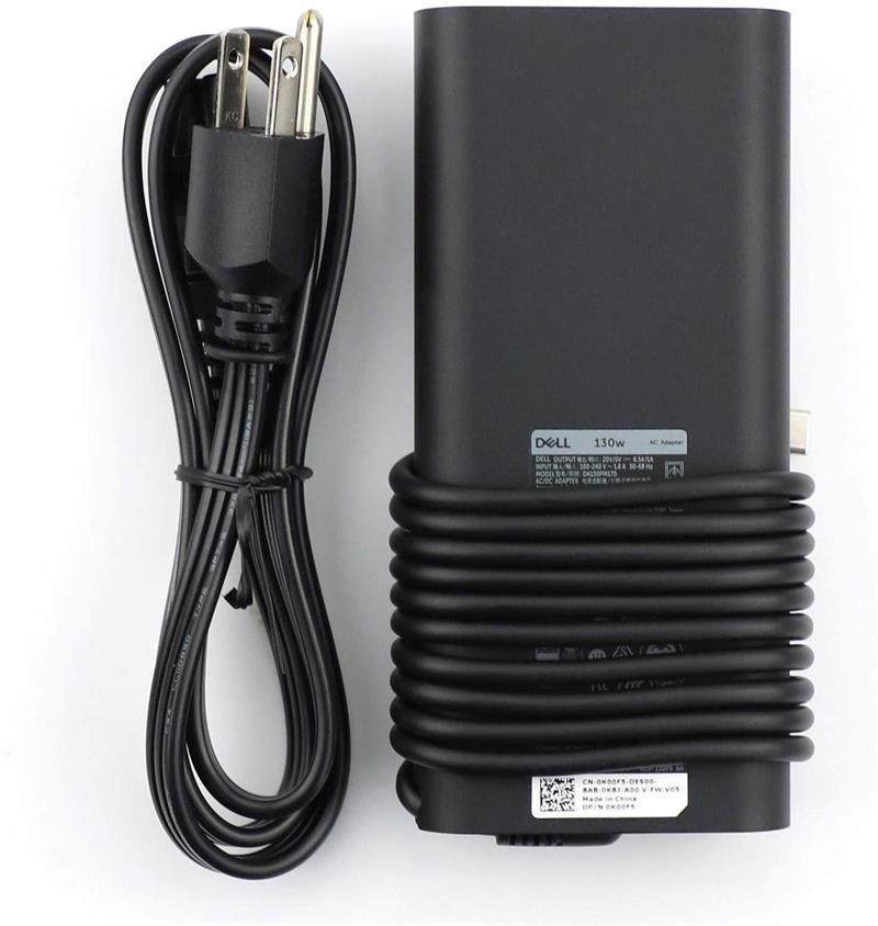 Dell Latitude 5521 P104F P104F004 charger power cord usbc 130w