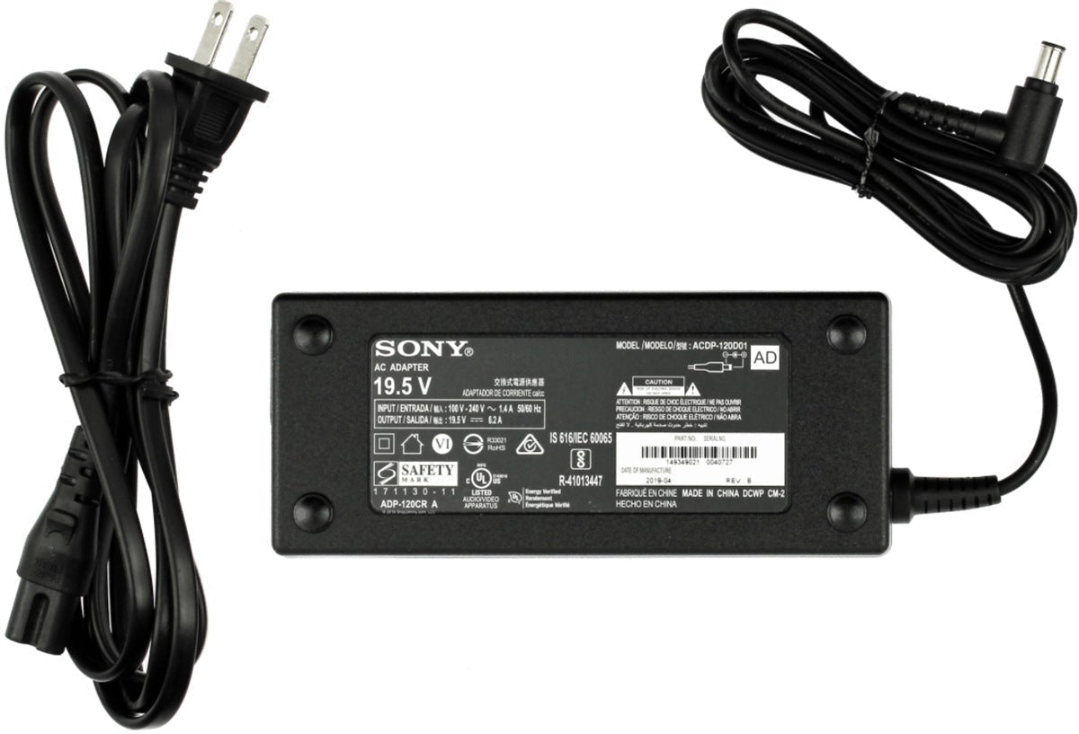 thumbnail image 2 of 6 FT 3 Prong AC Power Cord For Sony KDL-32S2010 TV - UL Certified Replacement Cable 2 of 9