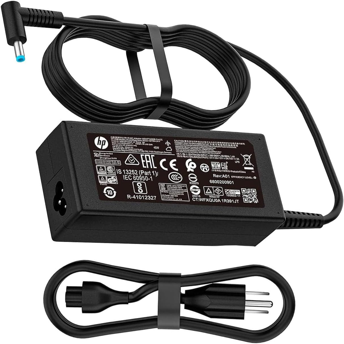 Genuine 45W hp 15-dy5885wm 15-dy5131wm laptop charger power cord