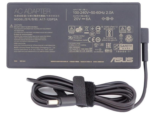 Genuine 120w Asus charger for Asus Vivobook Pro 16X OLED n7600pc-l2010t 20V 6A AC adapter power supply