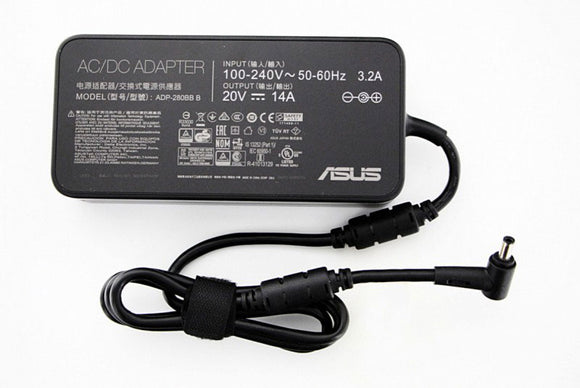 Genuine 280w Asus charger for ROG Zephyrus Strix 280w 6037 20V 14A 6.0*3.7mm AC adapter power supply