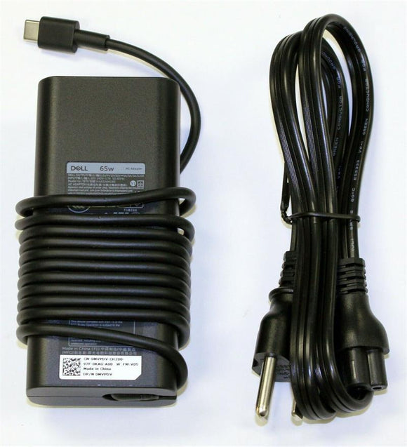 Genuine 20.0V 3.25A 65W Max Dell charger for Dell XPS 13 9365 2-in-1 Type-c adapter power supply