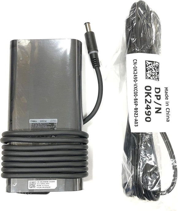 Genuine 19.5V 9.23A 180W Dell charger for DELL n7mww 0n7mww Adapter Power Supply