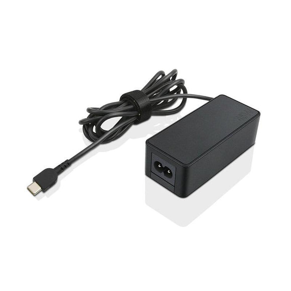 Genuine 45w USB-C Ac Adapter for Lenovo 100e Chromebook 2Q30004CF with 2 Prong Power Cord