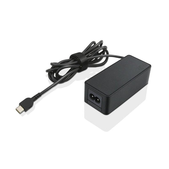 Genuine 45w USB-C Ac Adapter for Lenovo adlx45ylc2e with 2 Prong Power Cord