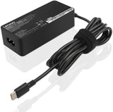 Genuine 65w USB-C Ac Adapter for Lenovo ThinkPad X13 Gen 2 20XH0077CA with 2 prong power cord