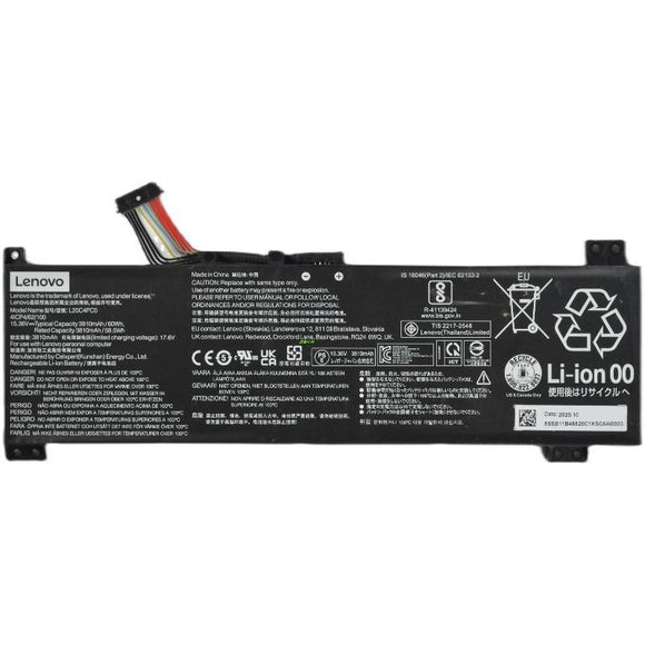 Genuine 60Wh 4cell laptop battery for Lenovo Legion 5 15ACH6 82QJ