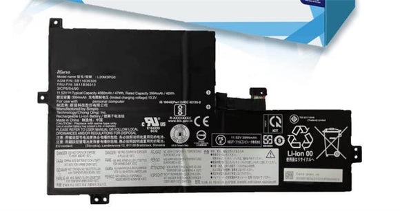 Genuine 11.52V 47Wh 3cell battery for Lenovo 100e Chromebook Gen 3 82J7