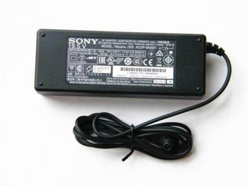 Sony ACDP-060S02 Adapter Chargeur d'origine Adaptateur 19.5 V 3.05A Sony ACDP-060S02 Adapter Chargeur d'origine Adaptateur 19.5 V 3.05A